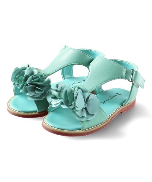 BRANSHES(ブランシェス)の「フラワーブーケサンダル(サンダル・キッズ・アイボリー/ピンク/ライトグリーン・16.0cm/20.0cm/18.0cm/17.0cm/19.0cm/21.0cm)」の16枚目の写真