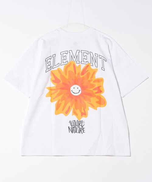 ELEMENT（エレメント）の「ELEMENT FLOWER SS（Tシャツ/カットソー・メンズ・ホワイト/ブラック・M/L）」の6枚目の写真