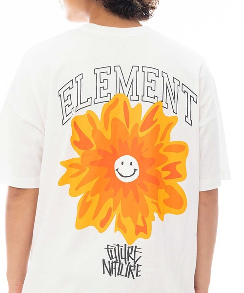 ELEMENT（エレメント）の「ELEMENT FLOWER SS（Tシャツ/カットソー・メンズ・ホワイト/ブラック・M/L）」の11枚目の写真