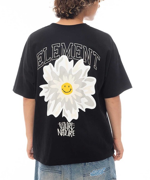 ELEMENT（エレメント）の「ELEMENT FLOWER SS（Tシャツ/カットソー・メンズ・ホワイト/ブラック・M/L）」の14枚目の写真