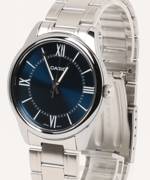 CASIO(カシオ)の「CASIO カシオ / アナログ腕時計 3針 ステンレスメタルバンド クォーツ ラウンドフェイス //// MTPメタルシリーズ(アナログ腕時計・メンズ・シルバー系その他2/ブラック×シルバー/ブラック×ゴールド/シルバー系その他3/シルバー×ブルー/シルバー系その他/シルバー×ブラック/シルバー・FREE)」の19枚目の写真