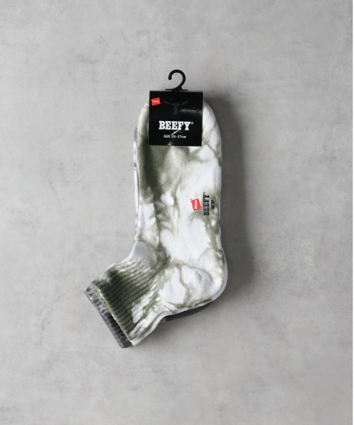 HANES(ヘインズ)の「【HANES】BEEFYQソックス2P(ソックス/靴下・メンズ・ブラック/ネイビー・フリー)」の3枚目の写真