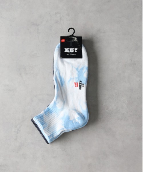 HANES(ヘインズ)の「【HANES】BEEFYQソックス2P(ソックス/靴下・メンズ・ブラック/ネイビー・フリー)」の6枚目の写真