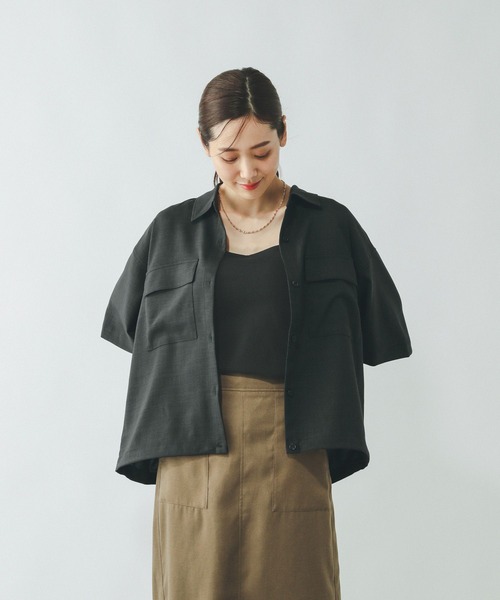 セール】お手入れラクラクセットアップ/シャツ半袖/321359（シャツ