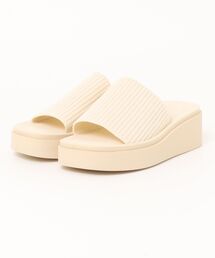 ABC-MART(G[r[V[}[g)ABC SELECT G[r[V[ZNg KNIT SLIDE 4.5 jbgXCh 4.5 W2058 CREAM(T_)