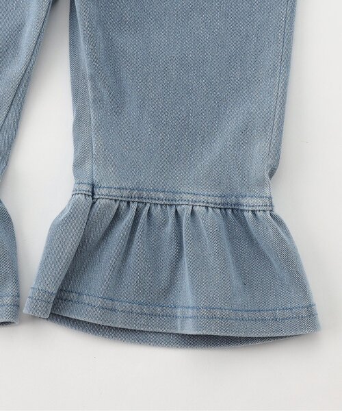 Seraph（セラフ）の「【接触冷感/ジュニア対応】ひんやりカプリパンツ（その他パンツ・キッズ・ネイビー/サックスブルー/ベビーピンク/チェック/キナリ・90/100/110/130/140/120/80）」の17枚目の写真