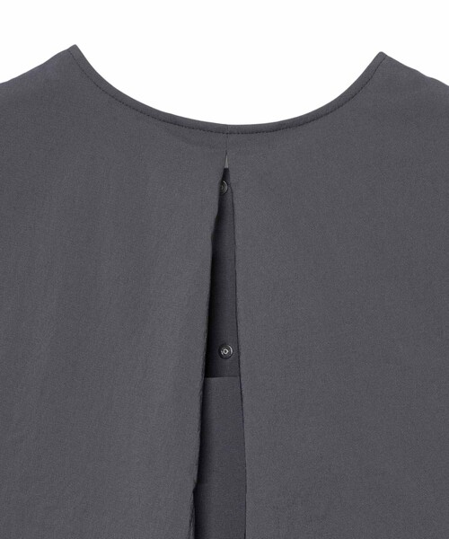 ブラウス シャツ 「セットアップ対応商品」ストレッチナイロンバルーンジレ ブラウス レディース ANAYI ブラウス シャツ 「セットアップ対応商品」ストレッチ