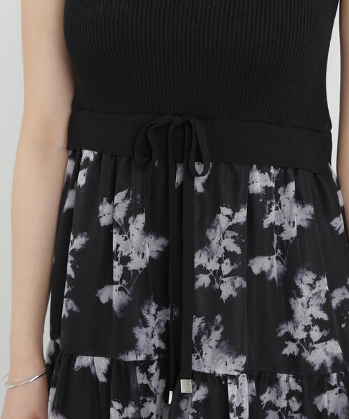 PROPORTION BODY DRESSING(プロポーションボディドレッシング)の「ニットドッキングティアードワンピース / 1215140603(ワンピース・レディース・ネイビー/ブラック・MEDIUM/SMALL)」の10枚目の写真