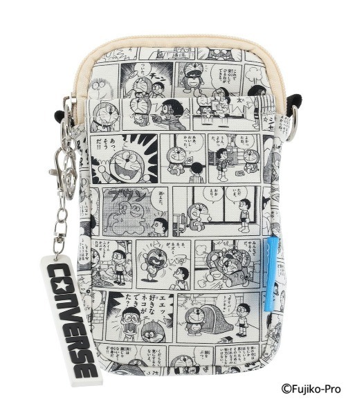 CONVERSE（コンバース）の「【CONVERSE/コンバース】ドラえもん ミニショルダーポーチ（ショルダーバッグ・レディース・アイボリー・FREE）」の2枚目の写真