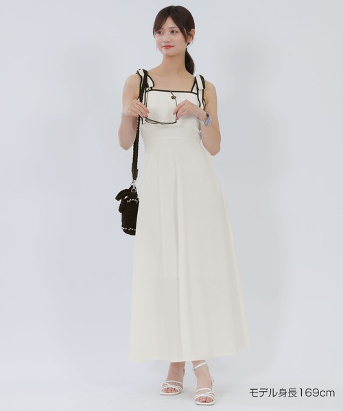 MARY QUANT（マリークワント）の「バイカラーリボン ワンピース（ワンピース・レディース・ブルー/ブラック/ホワイト・M）」の13枚目の写真