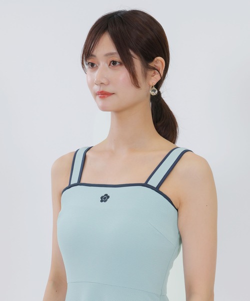 MARY QUANT（マリークワント）の「バイカラーリボン ワンピース（ワンピース・レディース・ブルー/ブラック/ホワイト・M）」の11枚目の写真