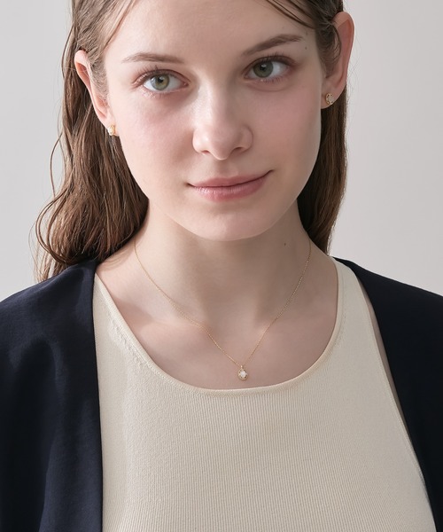 Nojess K10ムーンストーンネックレス K10ムーンストーンネックレス｜ネックレス｜ノジェス 公式