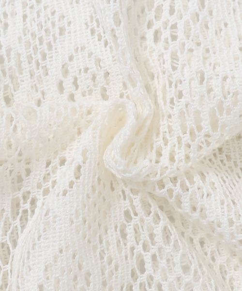 hunch（ハンチ）の「レースレイヤード ノースリーブ ワンピース（ワンピース・レディース・ブラック/オフホワイト・FREE）」の14枚目の写真