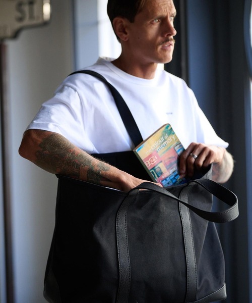 mko12905-ADAM PATEK×THEOREM Canvas Tote Bag トートバッグ
