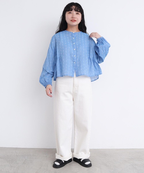 OHGA SAVON パフスリーブ シャツ yori OHGA SAVON パフスリーブ シャツ yori