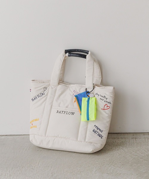 BAYFLOW（ベイフロー）の「配色Ｗポーチチャーム（チャーム・レディース・ブラック/グレー/イエロー/ブラウン・FREE）」の20枚目の写真