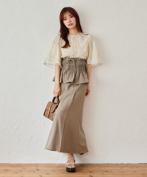 セール】レースアップコルセットsetスカート 497403（スカート