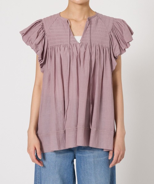 BABYLONE（バビロン）の「フレンチスリーブタックプルオーバー（T