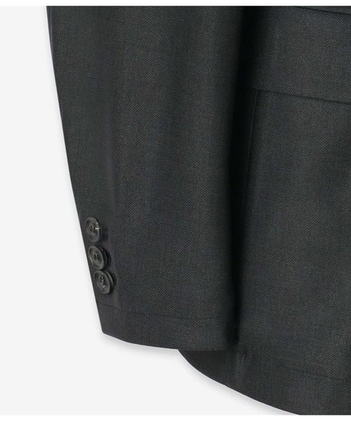 junhashimoto（ジュンハシモト）の「JERSEY JACKET -USO TWILL-（テーラードジャケット・メンズ・ブラック/ベージュ/ダークグリーン/ダークネイビー・3/4/2/5）」の7枚目の写真