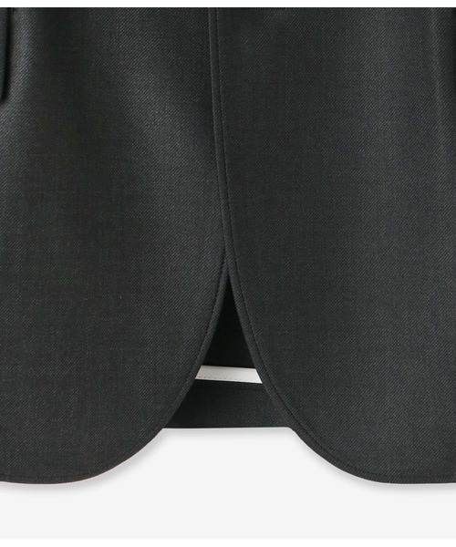 junhashimoto（ジュンハシモト）の「JERSEY JACKET -USO TWILL-（テーラードジャケット・メンズ・ブラック/ベージュ/ダークグリーン/ダークネイビー・3/4/2/5）」の8枚目の写真