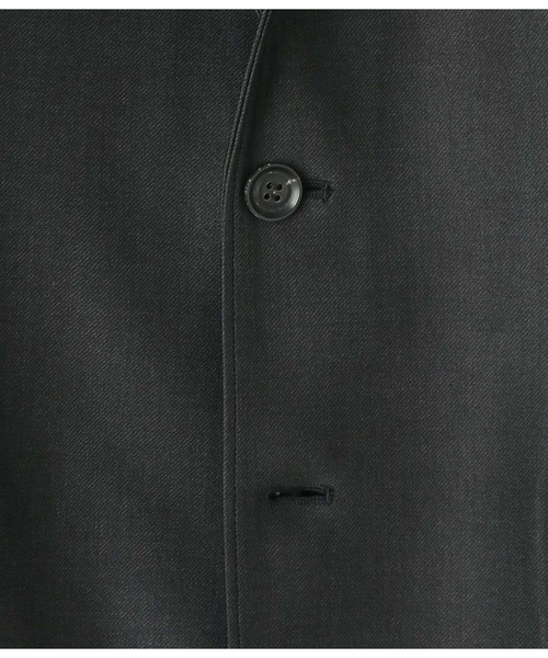 junhashimoto（ジュンハシモト）の「JERSEY JACKET -USO TWILL-（テーラードジャケット・メンズ・ブラック/ベージュ/ダークグリーン/ダークネイビー・3/4/2/5）」の9枚目の写真