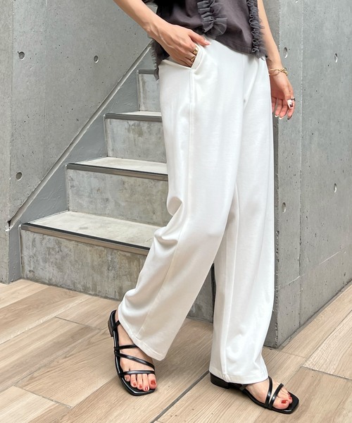 セール】ポンチストレートパンツ（スラックス）｜Futier land（フュー