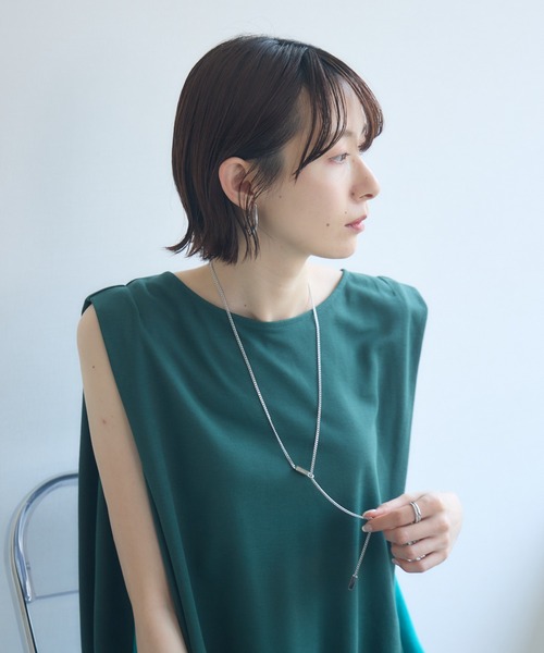 Paradise Picnic（パラダイスピクニック）の「MetalCapラリエット（ネックレス・レディース・シルバー・FREE）」の5枚目の写真