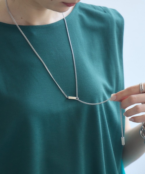 Paradise Picnic（パラダイスピクニック）の「MetalCapラリエット（ネックレス・レディース・シルバー・FREE）」の10枚目の写真