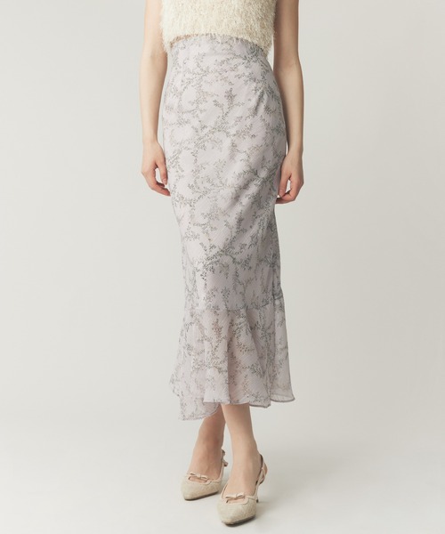 ME COUTURE（ミークチュール）の「ブーケドゥボヌールスカート（スカート・レディース・ベージュ/ブラウン/ピンク・0/1）」の11枚目の写真