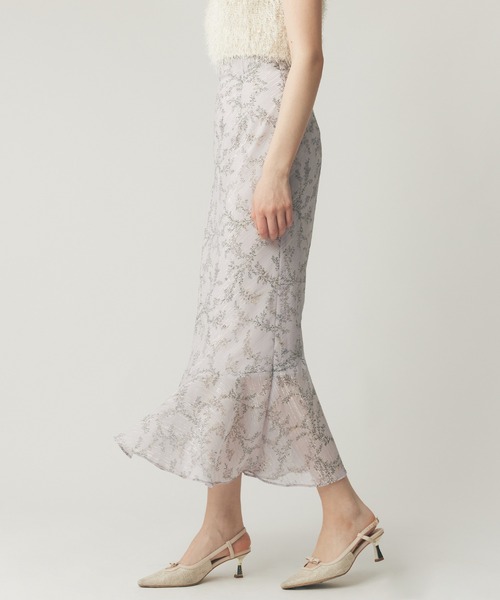 ME COUTURE（ミークチュール）の「ブーケドゥボヌールスカート（スカート・レディース・ベージュ/ブラウン/ピンク・0/1）」の12枚目の写真