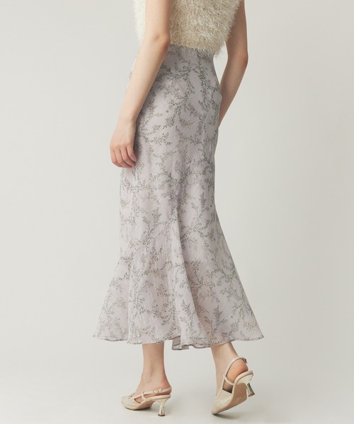 ME COUTURE（ミークチュール）の「ブーケドゥボヌールスカート（スカート・レディース・ベージュ/ブラウン/ピンク・0/1）」の13枚目の写真