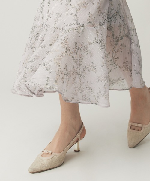 ME COUTURE（ミークチュール）の「ブーケドゥボヌールスカート（スカート・レディース・ベージュ/ブラウン/ピンク・0/1）」の14枚目の写真