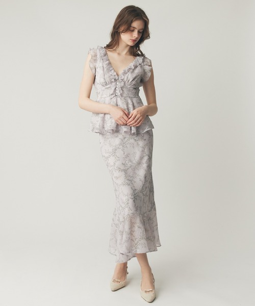 ME COUTURE（ミークチュール）の「ブーケドゥボヌールスカート（スカート・レディース・ベージュ/ブラウン/ピンク・0/1）」の20枚目の写真