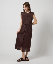 スティーブンアラン　JUMPER SKIRT/ワンピース カーキ スティーブンアラン JUMPER SKIRT/ワンピース カーキ ワンピース