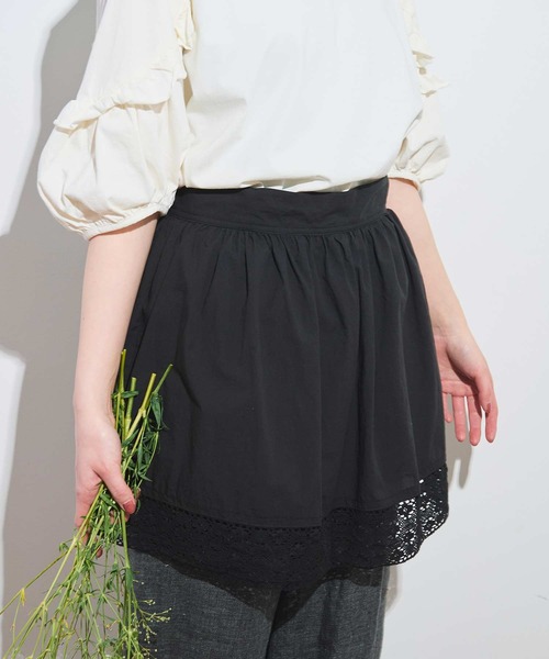 fig Ｌondon（フィグロンドン）の「Betty apron（スカート・レディース・ホワイト/ブラック・FREE）」の13枚目の写真