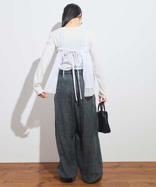 【新品、タグあり】figlondon Betty apron セール】Betty apron（スカート）｜fig London（フィグロンドン）の