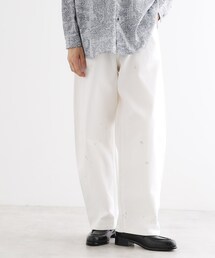 tk.TAKEO KIKUCHI | バレルシルエットパンツ（デニム＆カラーパンツ）(その他パンツ)