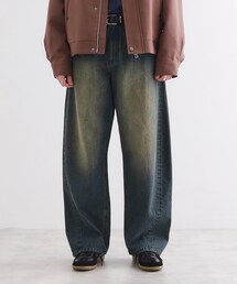 tk.TAKEO KIKUCHI | バレルシルエットパンツ（デニム＆カラーパンツ）(その他パンツ)