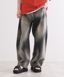 tk.TAKEO KIKUCHI | バレルシルエットパンツ（デニム＆カラーパンツ）(その他パンツ)