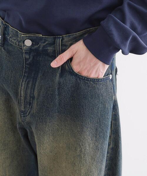 tk.TAKEO KIKUCHI(ティーケータケオキクチ)の「バレルシルエットパンツ(デニム&カラーパンツ)(その他パンツ・メンズ・ブルー系その他/スミクロ/ブラウン系/ホワイト系・01/03/02)」の12枚目の写真