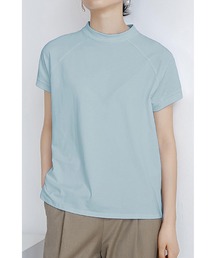 トップス レディース 半袖 夏 春 綿100% 春夏 Uネック 白 黒 快適 シンプル 無地 涼しい 五分袖 女性 カジュアル ラグランスリーブ フレンチスリーブ ブラック コーヒー ピンク ホワイト