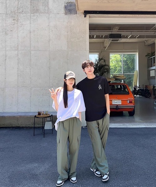 NOWLE(ノウル)の「【NOWLE】ゆるかわ スケートボード KID プリント 半袖 Tシャツ(Tシャツ/カットソー・メンズ・ブラック/ホワイト・X-LARGE/LARGE/MEDIUM)」の12枚目の写真