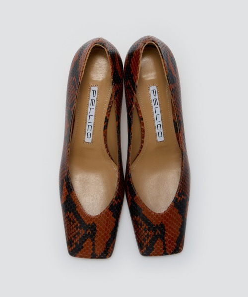 PELLICO(ペリーコ)の「NORA パンプス 6.0cm PYTHON ORANGE(パンプス・レディース・パイソン・38/37.5/35/37/36.5/36/35.5)」の4枚目の写真