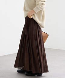RIVE DROITE | 【上品な印象に】シアーフライスギャザースカート(スカート)
