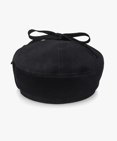 kaorinomori（カオリノモリ）の「kaorinomori ルモアベレー ナピ / カオリノモリ（ハンチング/ベレー帽・レディース・ブラック/ピンク/ホワイト・M/57.5cm）」の13枚目の写真