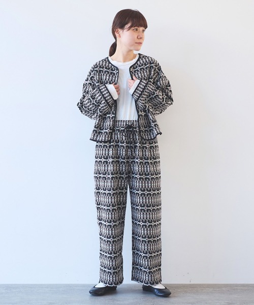 yuni 総刺繍 haori 2way ブラウス 総刺繍haori 2way ブラウス（シャツ/ブラウス）｜yuni（ユニ