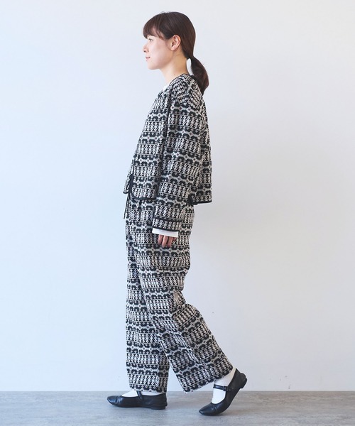 yuni 総刺繍 haori 2way ブラウス 総刺繍haori 2way ブラウス（シャツ/ブラウス）｜yuni（ユニ