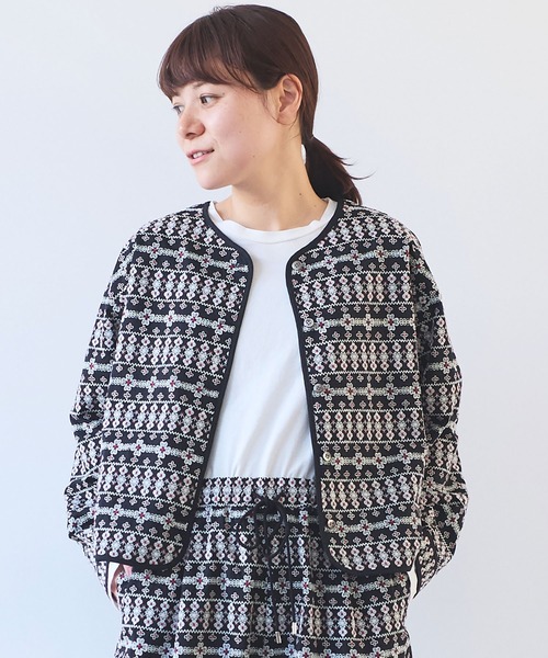 総刺繍haori 2way ブラウス（シャツ/ブラウス）｜yuni（ユニ