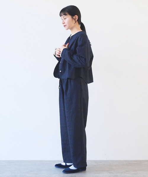 yuni 総刺繍 haori 2way ブラウス 総刺繍haori 2way ブラウス（シャツ/ブラウス）｜yuni（ユニ