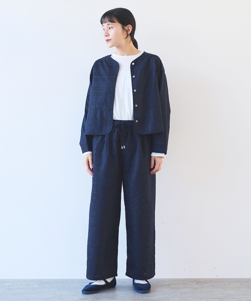 総刺繍haori 2way ブラウス（シャツ/ブラウス）｜yuni（ユニ